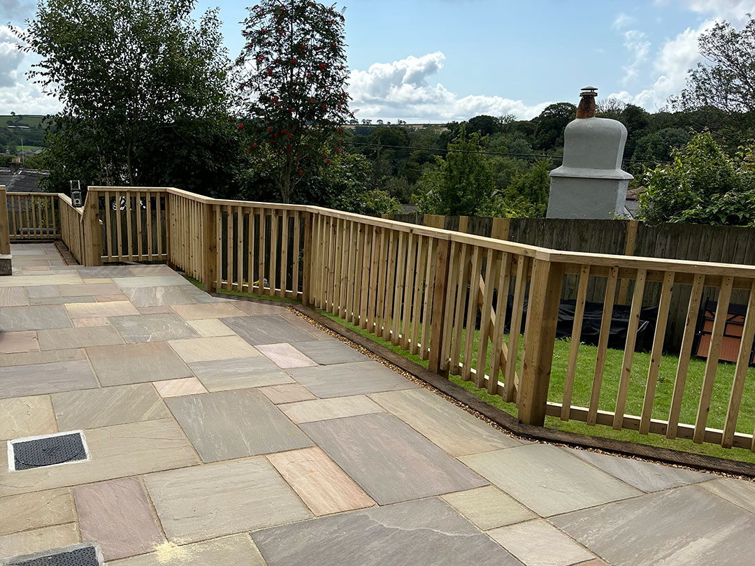garden patio ideas Plymouth modern patio design