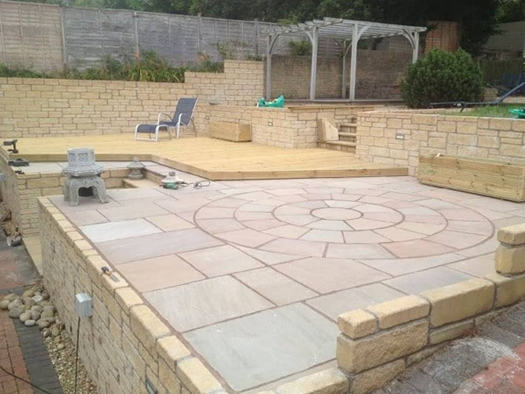 retaining walls and brick work